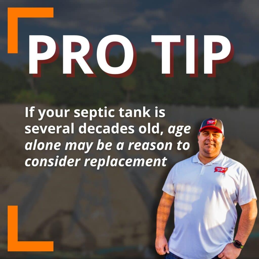 when to replace septic tank