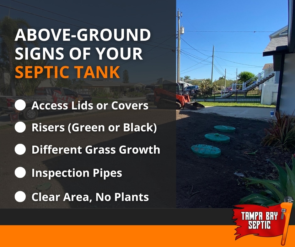 ABOVE-GROUND SIGNS OF YOUR SEPTIC TANK