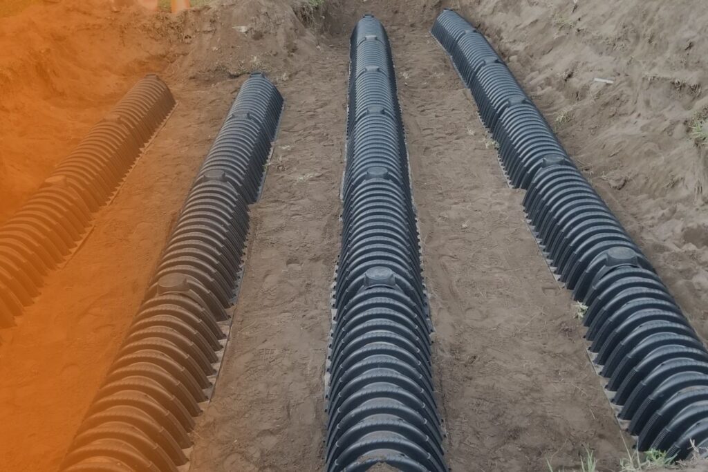 septic drain field pipe