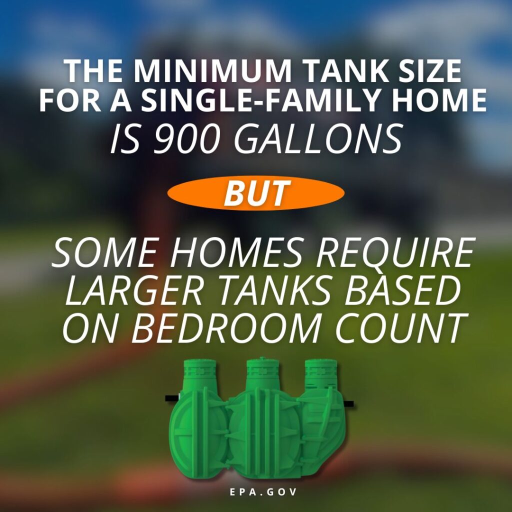 septic tank sizing
