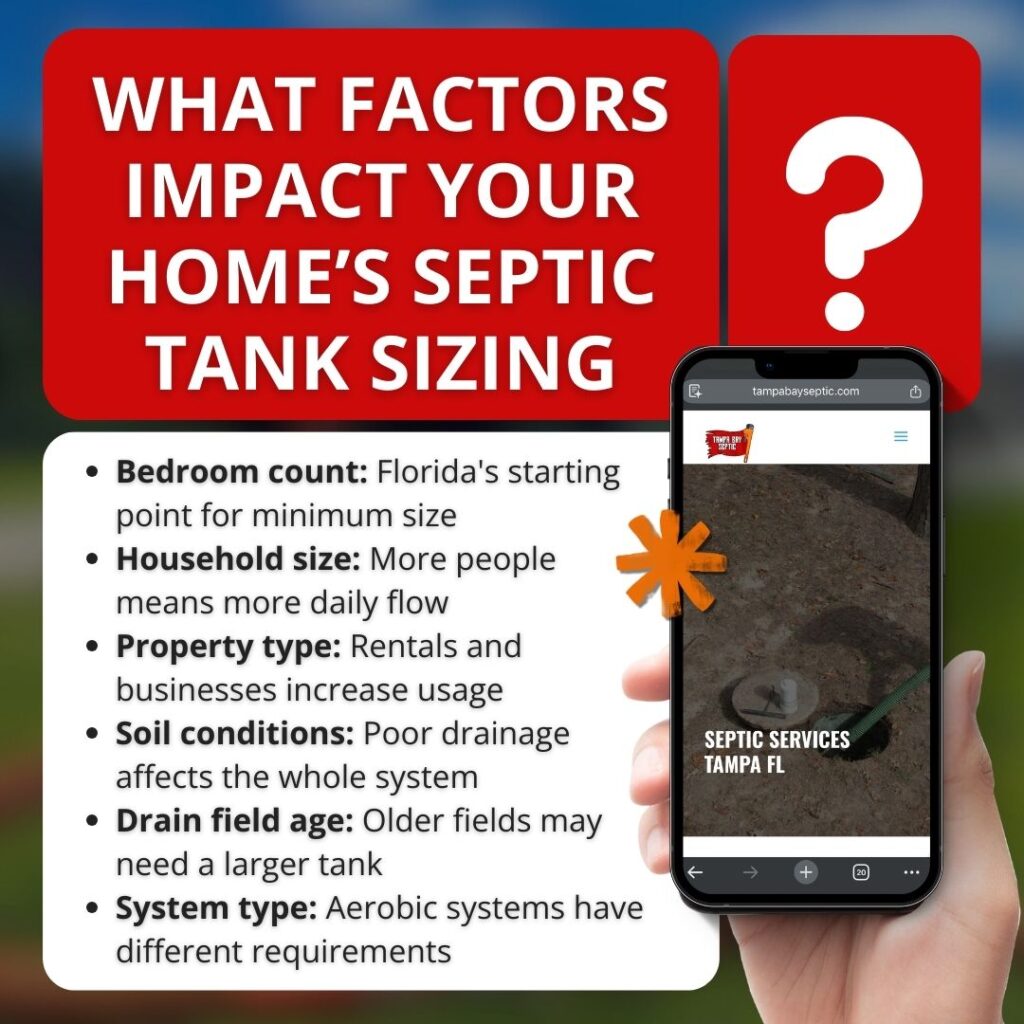 septic tank sizing